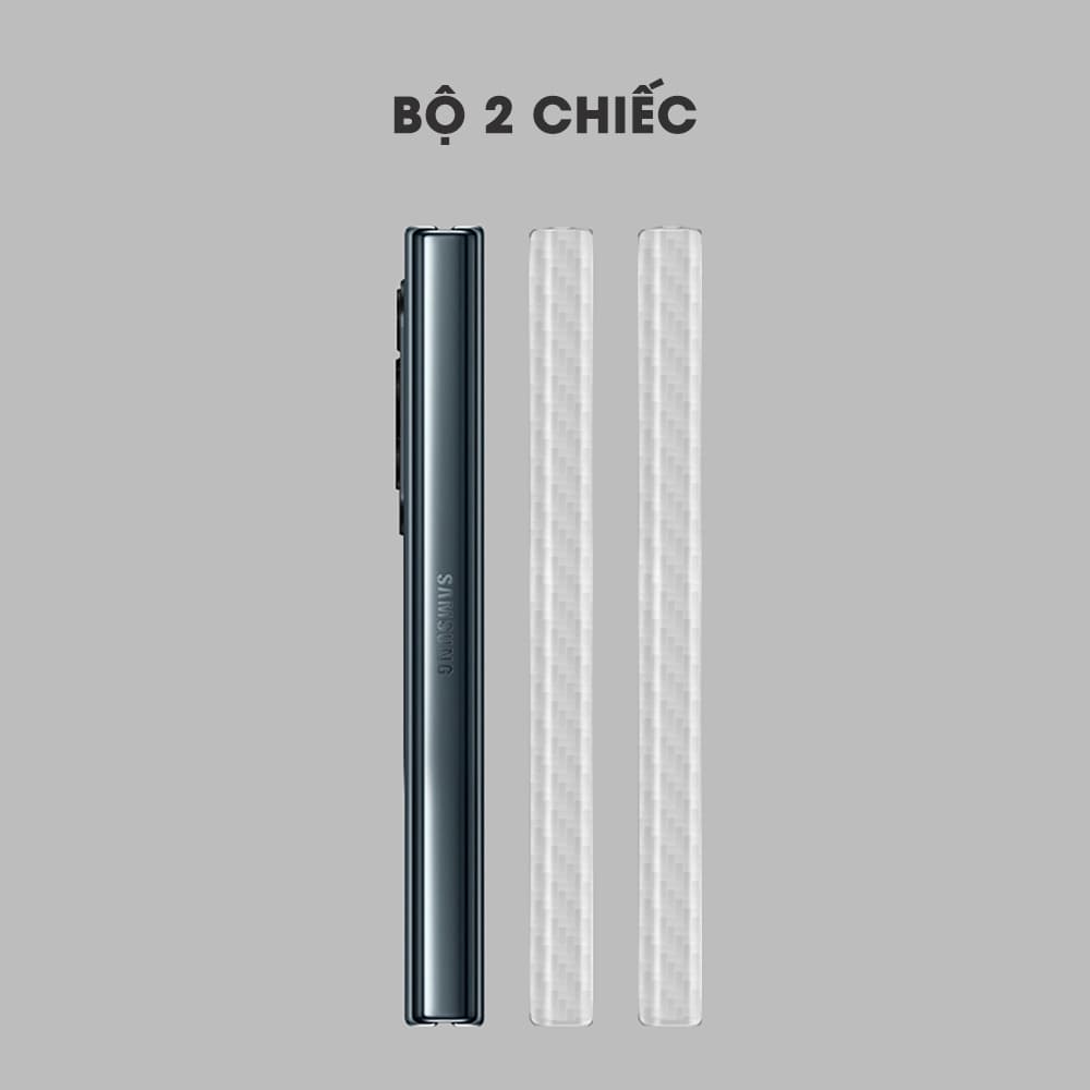 Dán bản lề Samsung Galaxy Z Fold 4 bảo vệ bản lề dẻo vân mờ - 2
