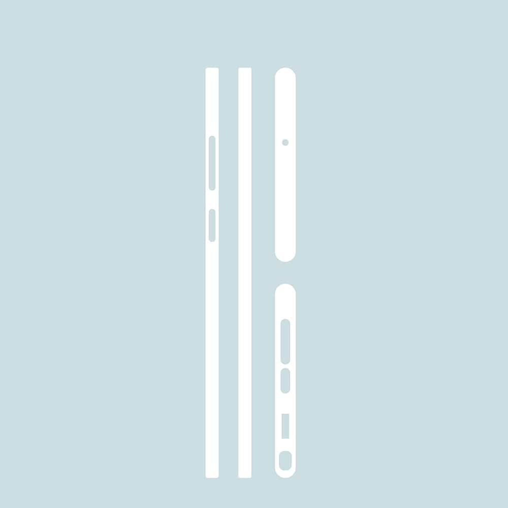 Dán cạnh viền Samsung Galaxy S22 Ultra dẻo vân mờ carbon - 2 Bộ - 2