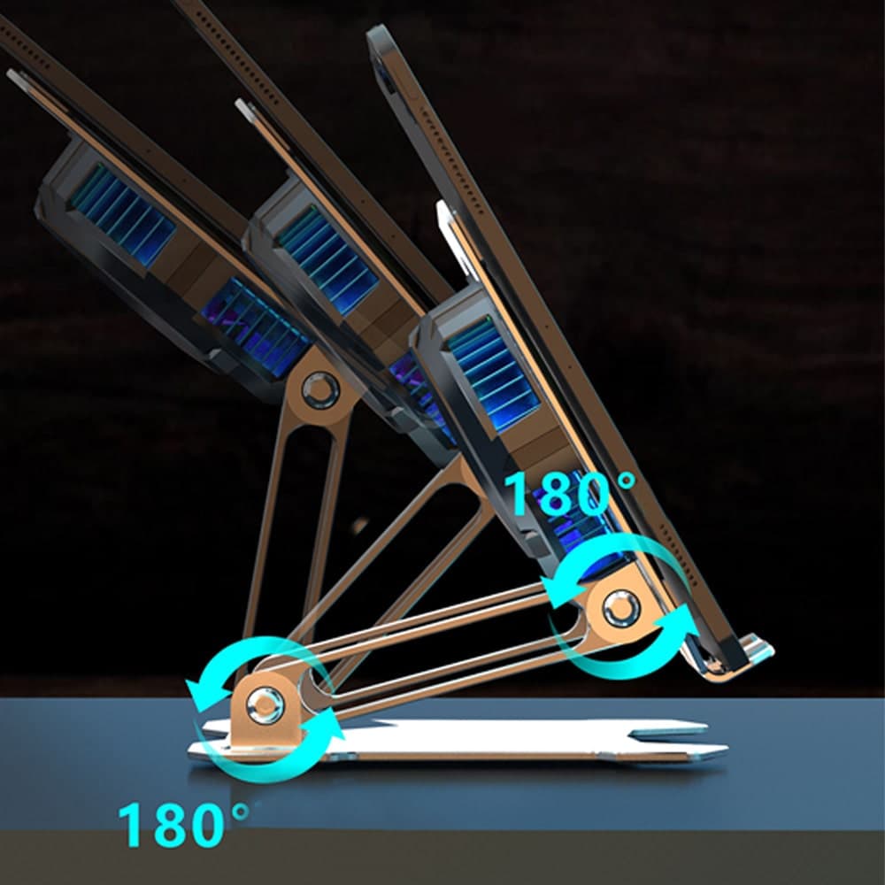 Giá đỡ quạt tản nhiệt máy tính bảng hỗ trợ ipad công nghệ sò lạnh siêu tản cỡ lớn X42 - 5