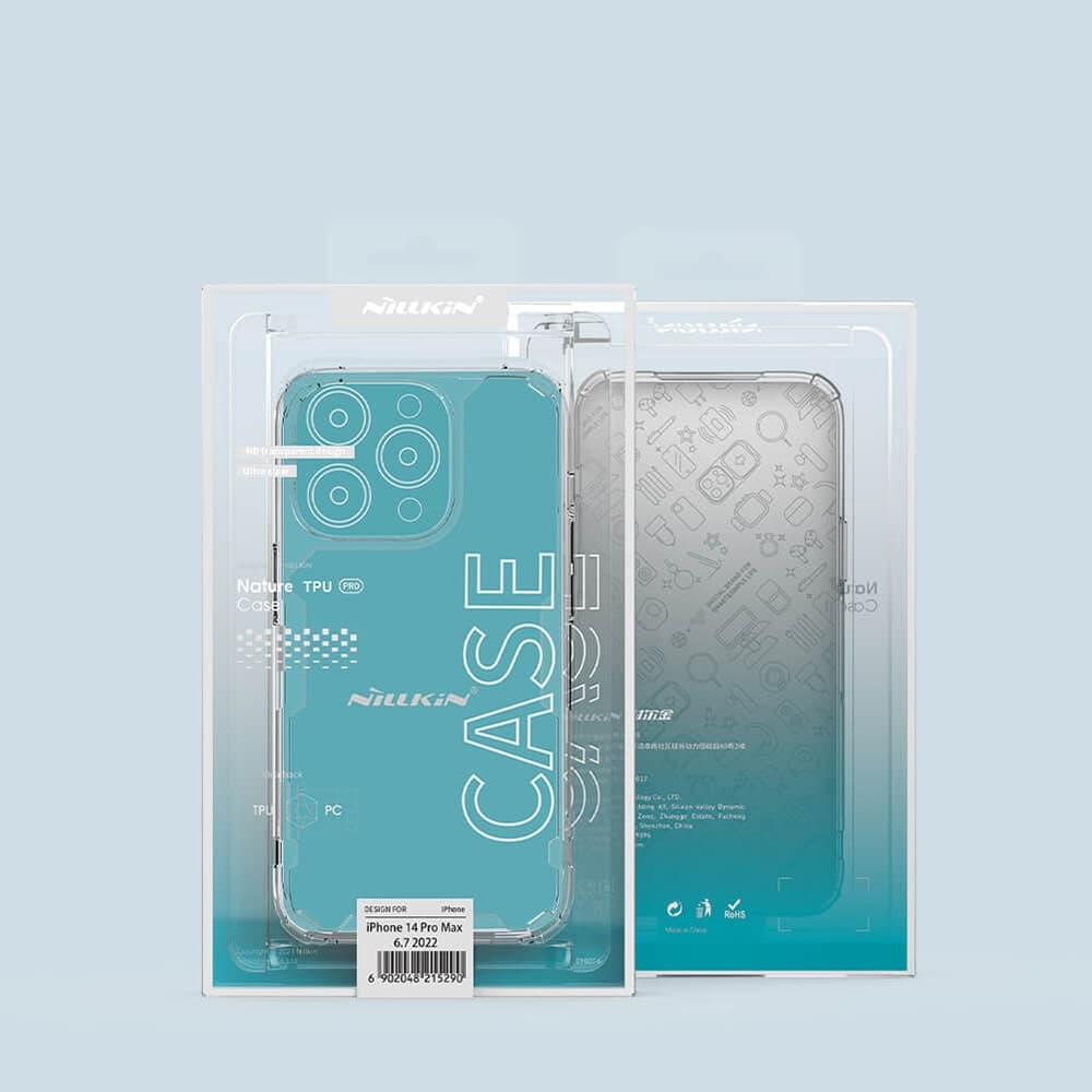 Ốp lưng Iphone 14 Pro chống sốc trong suốt chính hãng Nillkin Nature TPU Pro - 2