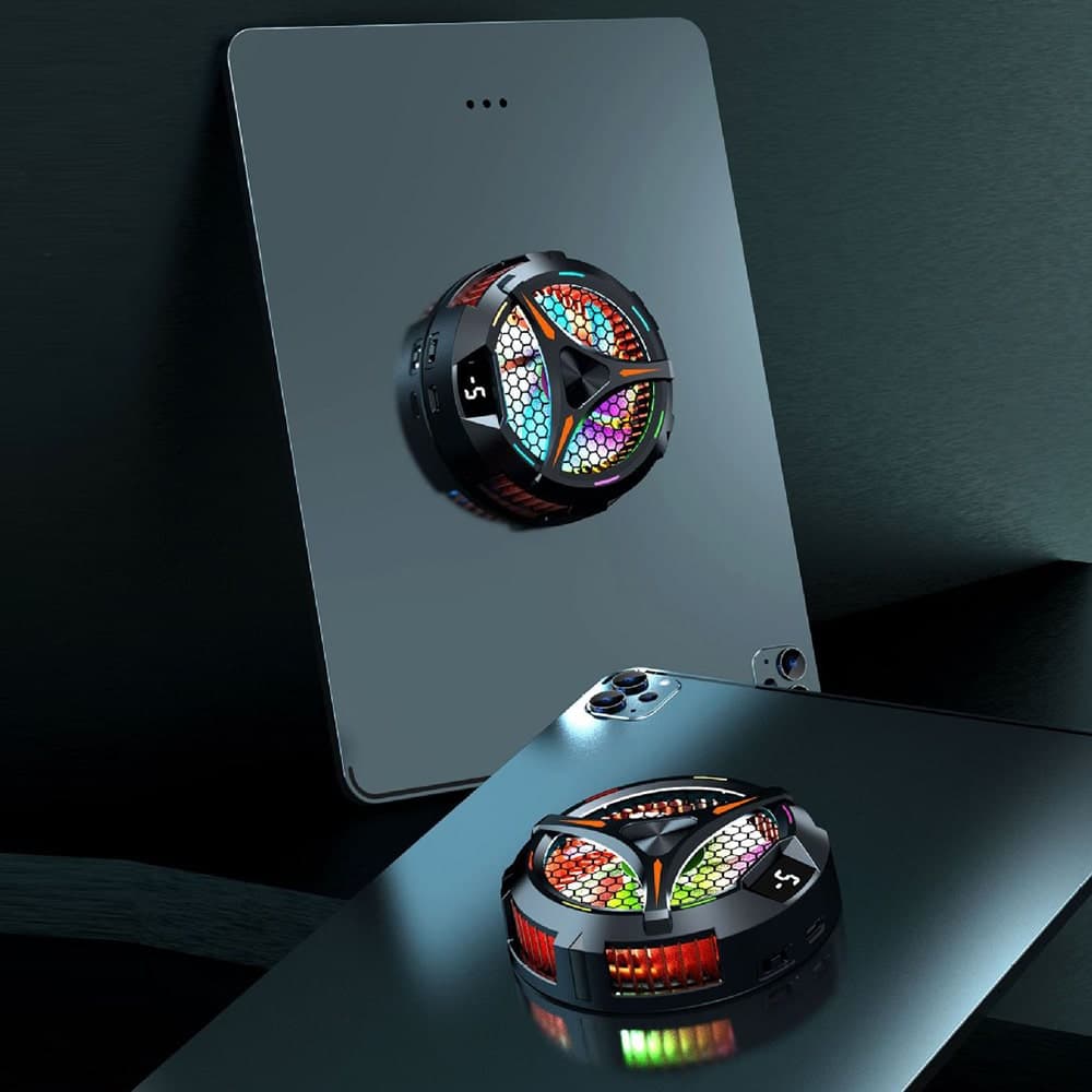 Quạt tản nhiệt máy tính bảng hỗ trợ ipad công nghệ sò lạnh siêu tản cỡ lớn X42 - Tản nhiệt Samsung tab surface - 2