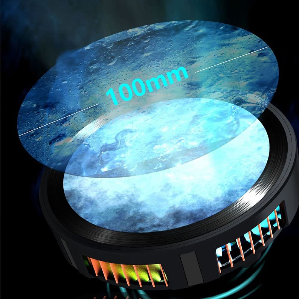 Quạt tản nhiệt máy tính bảng hỗ trợ ipad công nghệ sò lạnh siêu tản cỡ lớn X42 - Tản nhiệt Samsung tab surface - 9