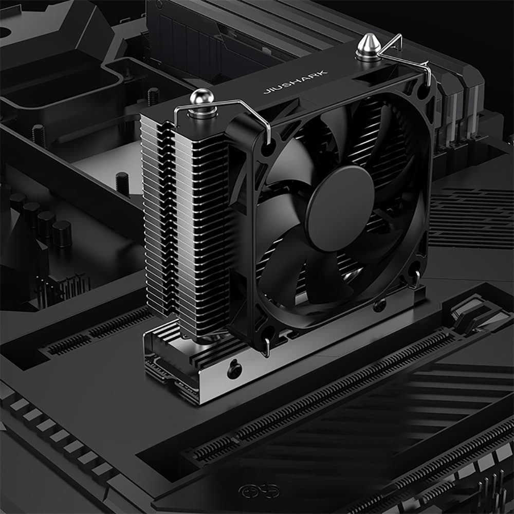 Tản nhiệt ssd M.2 2280 Gen 5 - Quạt tản nhiệt ổ cứng ssd m2 nvme PCIe5.0 Gen 4 tản tháp siêu cấp JIUSHARK Super Pro - 2