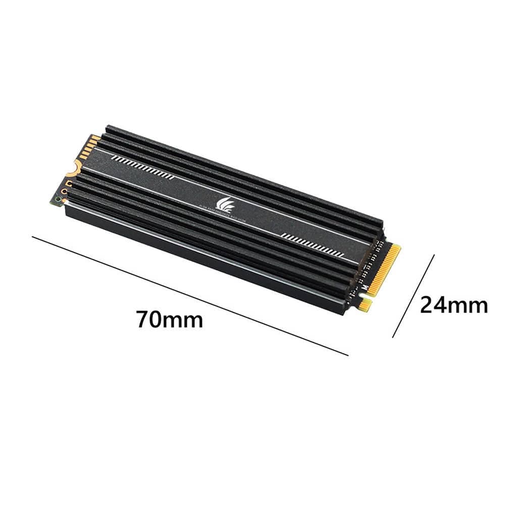 Tản nhiệt SSD M2 Laptop - Tản nhiệt ổ cứng laptop ssd m2 nvme M.2 2280 cao cấp - 5