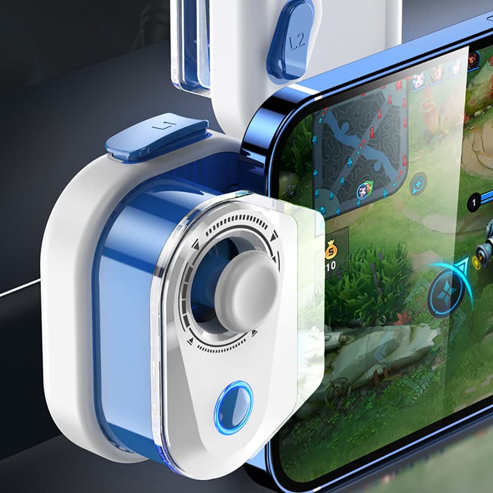 Tay cầm chơi game điện thoại bluetooth không dây - Joystick Gamepad chơi game pubg FREE FIRE Liên Quân Mobile H18 - 6