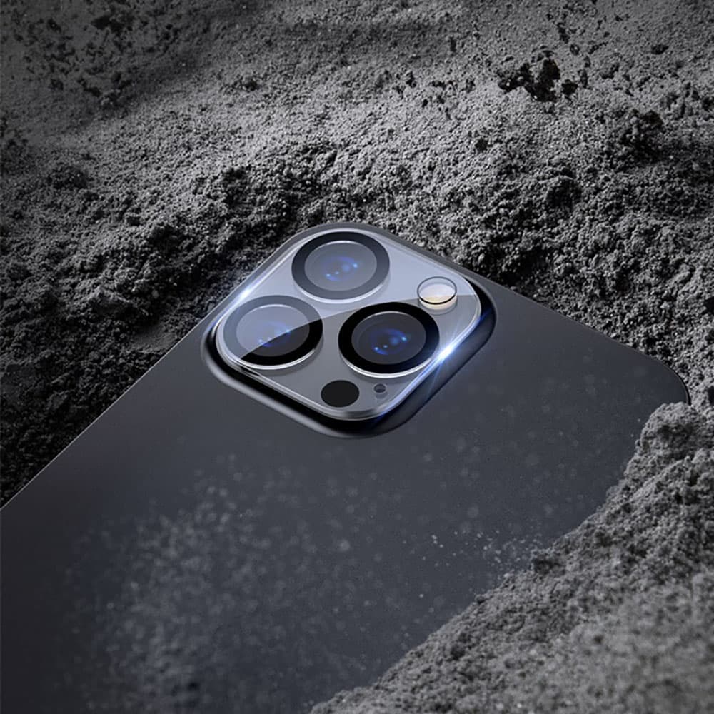 Dán camera Iphone 14 Pro Max thấu kính nổi 3D - Cường lực camera Iphone 14 Pro Max độ cứng 9H trong suốt - 7