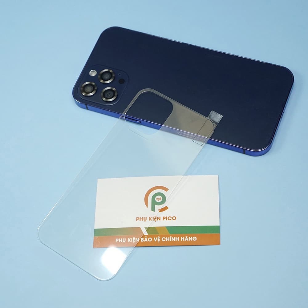 Kính cường lực lưng Iphone 14 Pro trong suốt full mặt lưng độ cứng 9H - 2