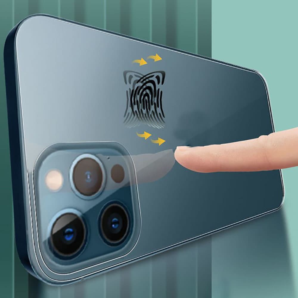 Kính cường lực lưng Iphone 14 Pro Max trong suốt full mặt lưng độ cứng 9H - 4