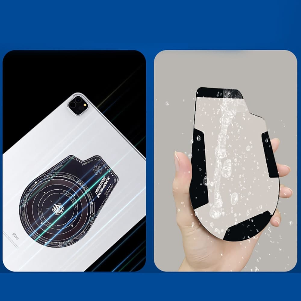 Miếng dán tản nhiệt hỗ iPad máy tính bảng dùng quạt tản nhiệt sò lạnh P6 siêu to - 3