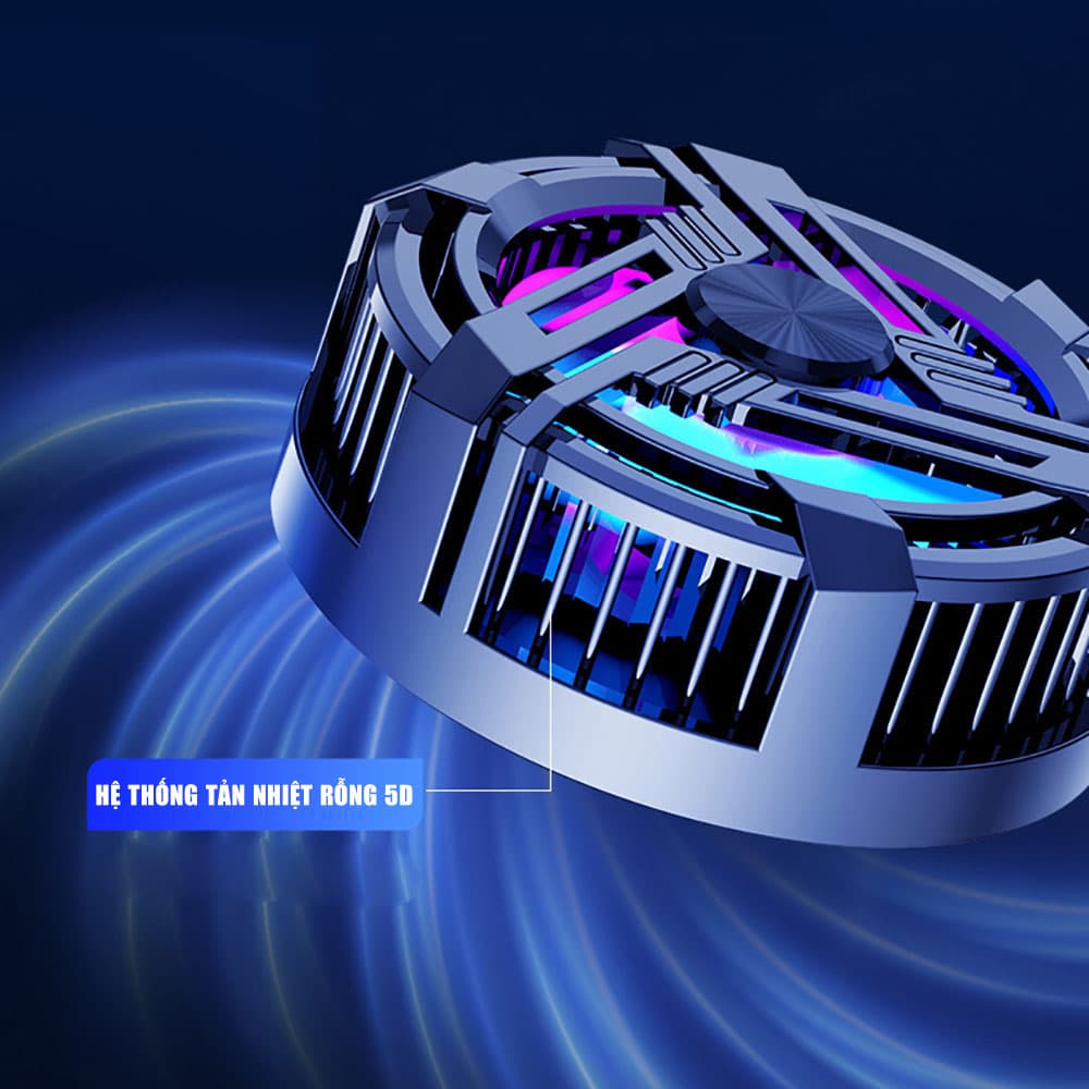 Quạt tản nhiệt điện thoại AL02 sò lạnh - Quạt tản nhiệt dùng cho ipad máy tính bảng giá rẻ - 7