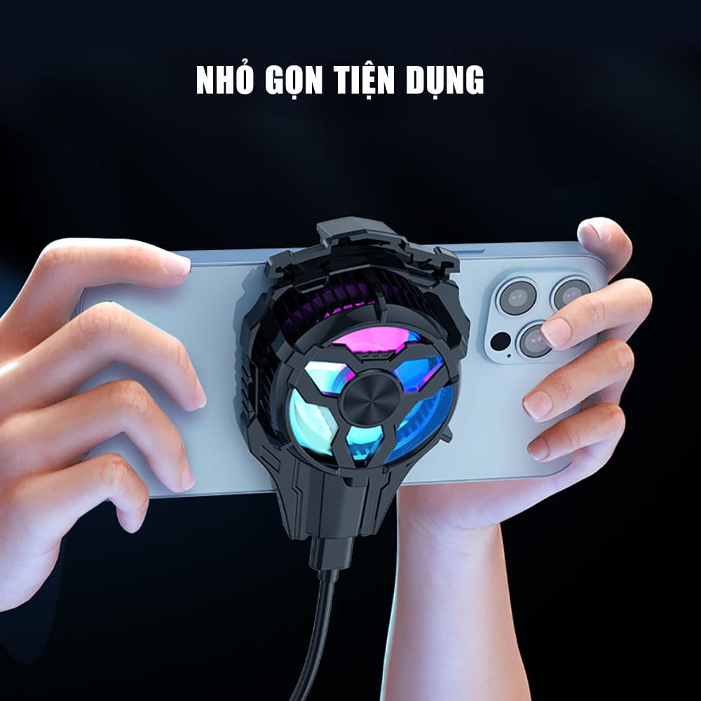 Quạt tản nhiệt điện thoại AL03 sò lạnh giá rẻ - Quạt tản nhiệt hỗ trợ điện thoại xiaomi iphone samsung oppo vivo asus - 8