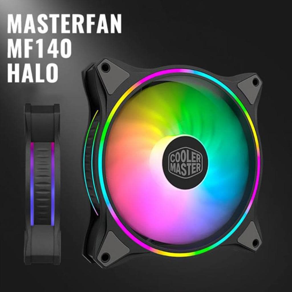 Quạt tản nhiệt fan case 14cm Cooler Master MasterFan MF140 HALO - 3