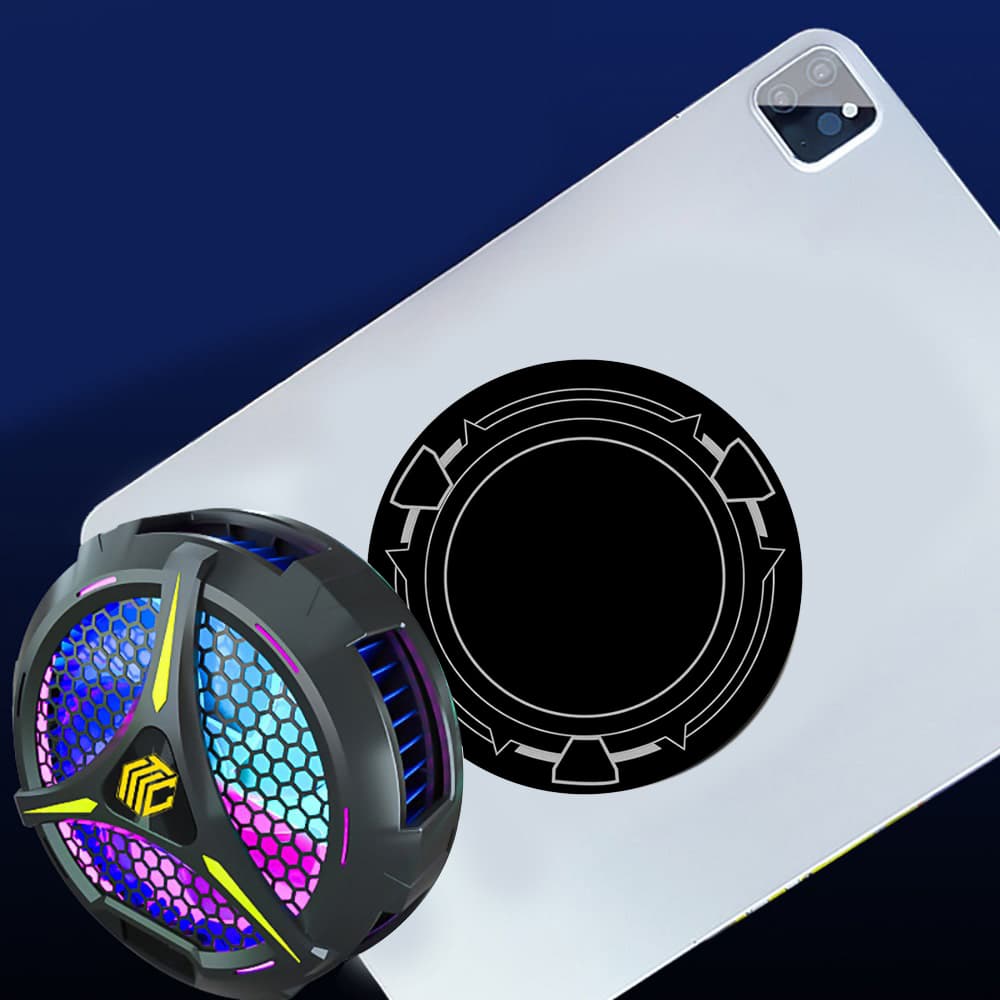 Miếng dán tản nhiệt gaming hỗ ipad máy tính bảng dùng quạt tản nhiệt sò lạnh X42 / Plextone EX3 - 4