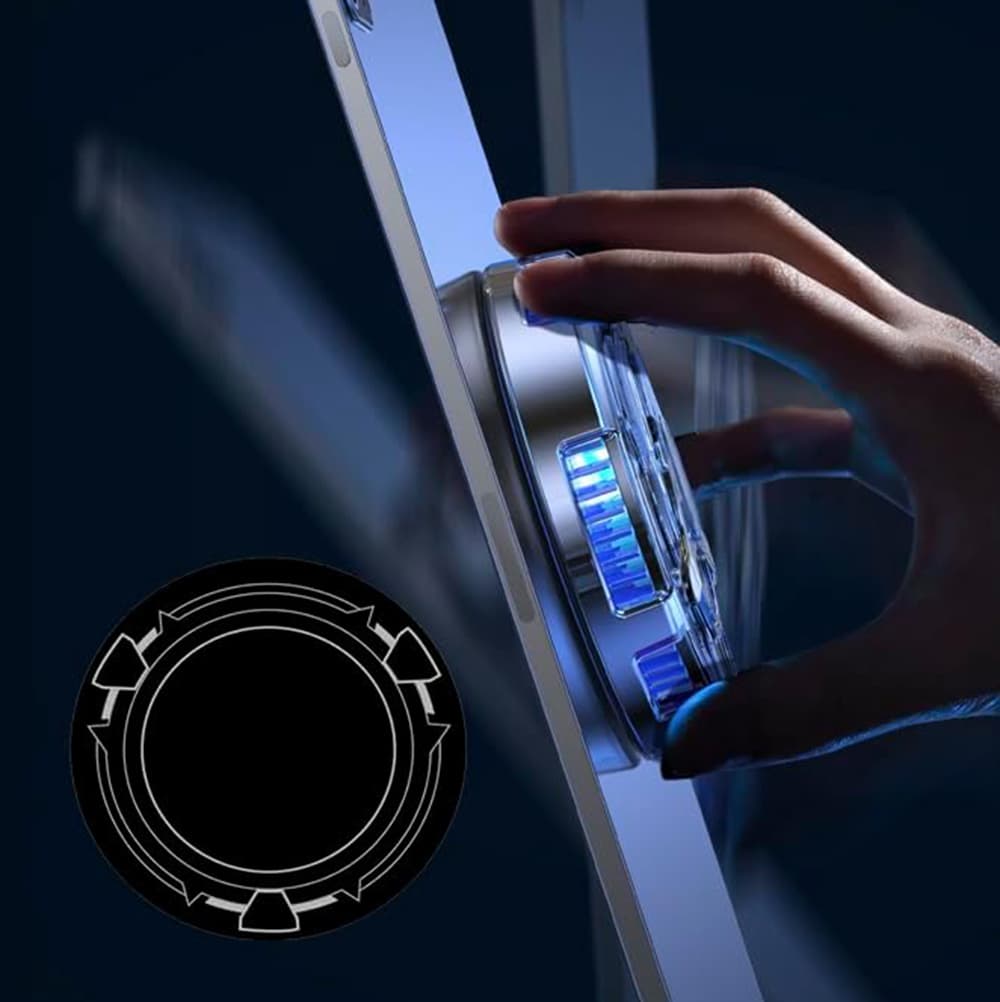 Miếng dán tản nhiệt gaming hỗ ipad máy tính bảng dùng quạt tản nhiệt sò lạnh X42 / Plextone EX3 - 6