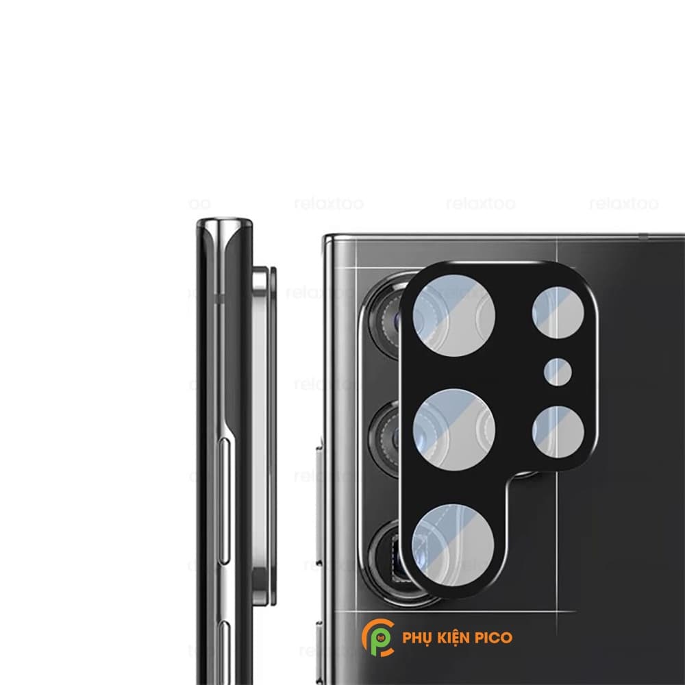 Cường lực camera Samsung Galaxy S23 Ultra thấu kính nổi 3D độ cứng 9H trong suốt - 4