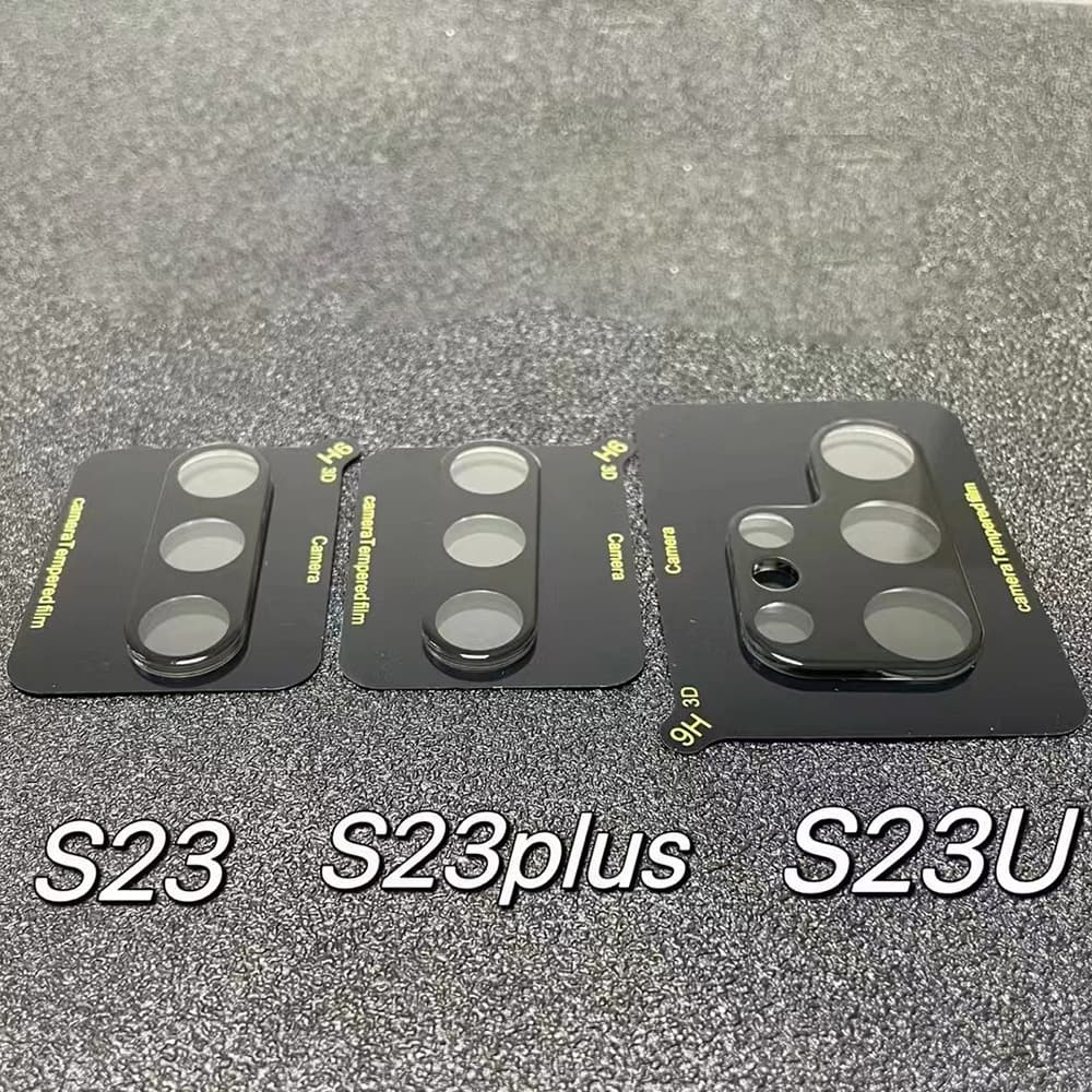 Cường lực camera Samsung Galaxy S23 Ultra thấu kính nổi 3D độ cứng 9H trong suốt - 2