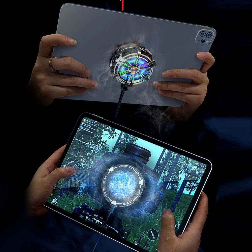 Quạt tản nhiệt điện thoại máy tính bảng X12 Plus sò lạnh nam châm - 3