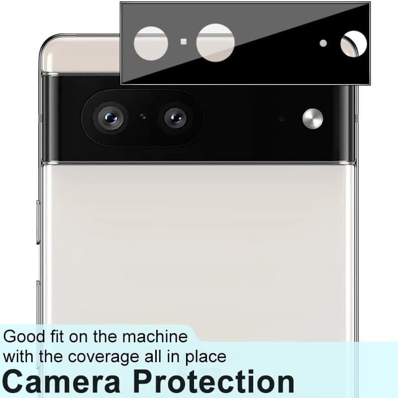 Dán camera Google Pixel 7 thấu kính nổi 3D Cường lực camera độ cứng 9H trong suốt - 7