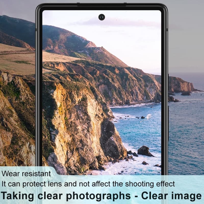 Dán camera Google Pixel 7 thấu kính nổi 3D Cường lực camera độ cứng 9H trong suốt - 5