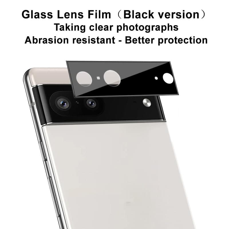 Dán camera Google Pixel 7 thấu kính nổi 3D Cường lực camera độ cứng 9H trong suốt - 3