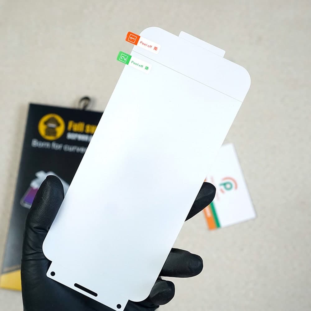 Dán màn hình Samsung Galaxy S23 Ultra full màn dẻo trong suốt chính hãng Moxiao Xing - 8