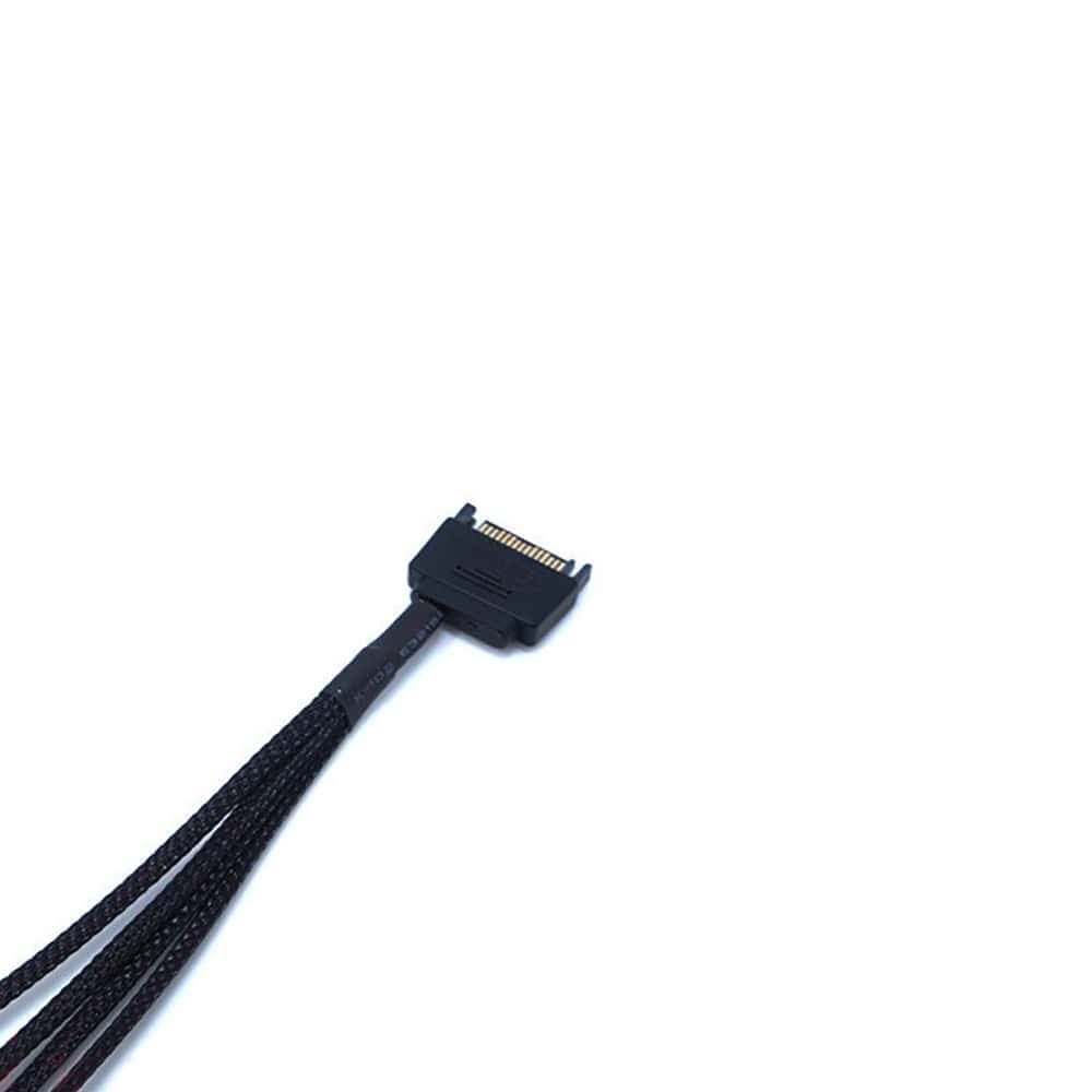 Dây chuyển đổi PSU Sata sang 4 Pin 1 ra 4 - Cáp Sata sang 4 pin Fan Case - 6