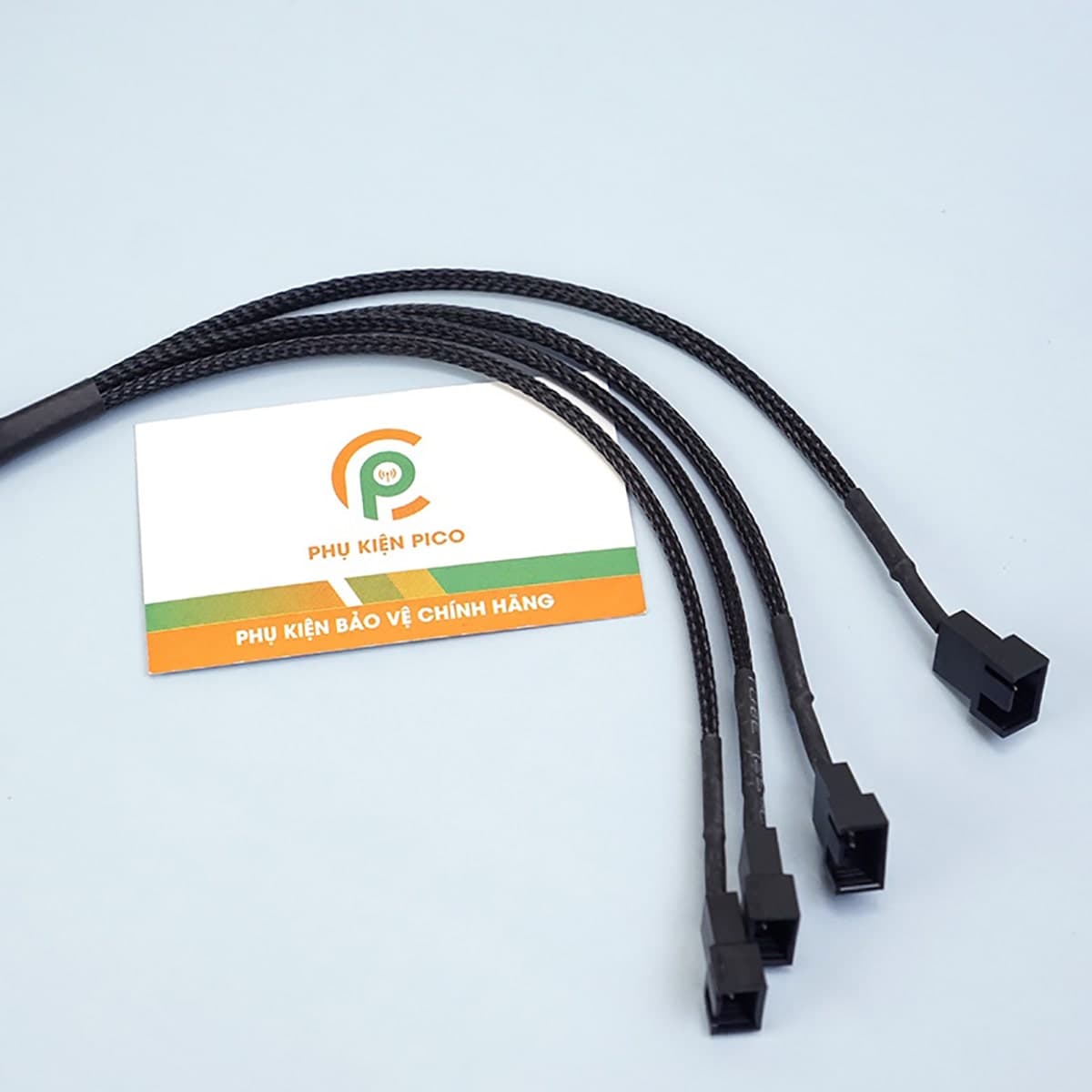 Dây chuyển đổi PSU Sata sang 4 Pin 1 ra 4 - Cáp Sata sang 4 pin Fan Case - 2