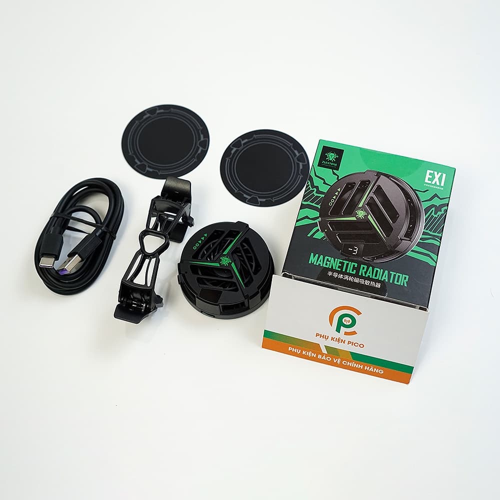 Quạt tản nhiệt điện thoại sò lạnh từ tính X25 Pro màn hình hiển thị nhiệt độ Led RGB - 2