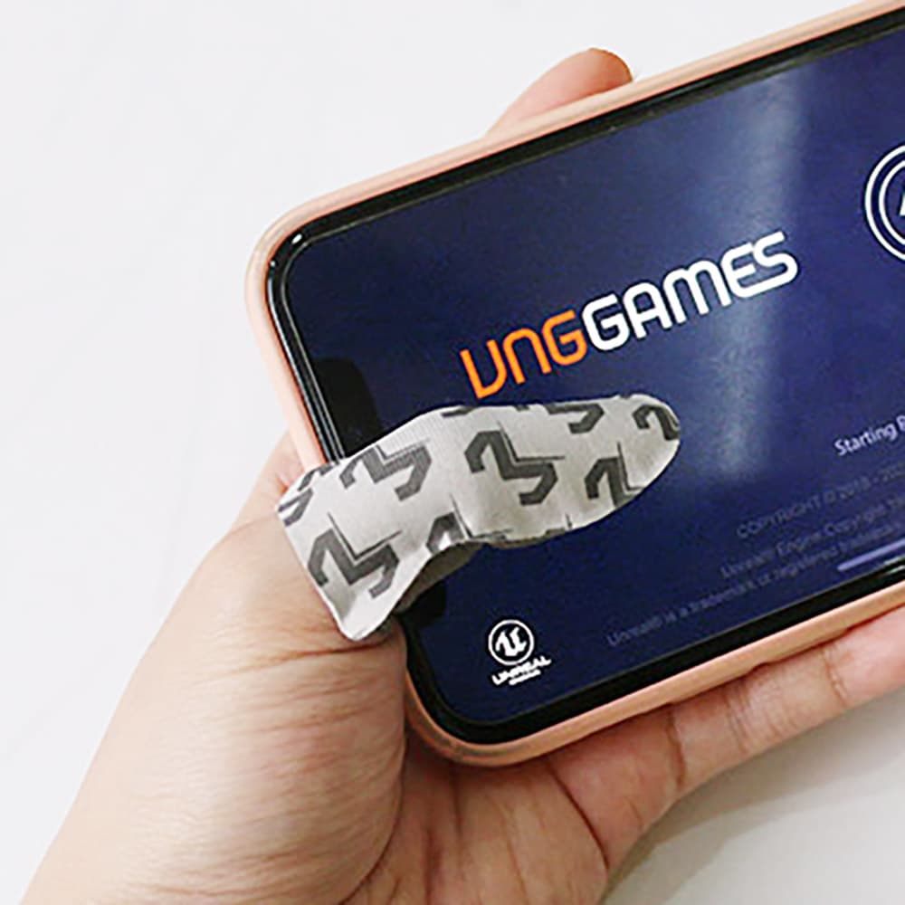 Bao tay chơi game / găng tay chơi game MEMO (2 chiếc) găng tay memo sợi bạc - Bản V2 - 3