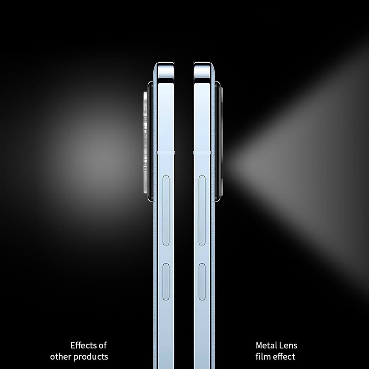 Dán camera Xiaomi 13 Pro Khung kim loại bảo vệ camera chống trầy xước va đập - 8