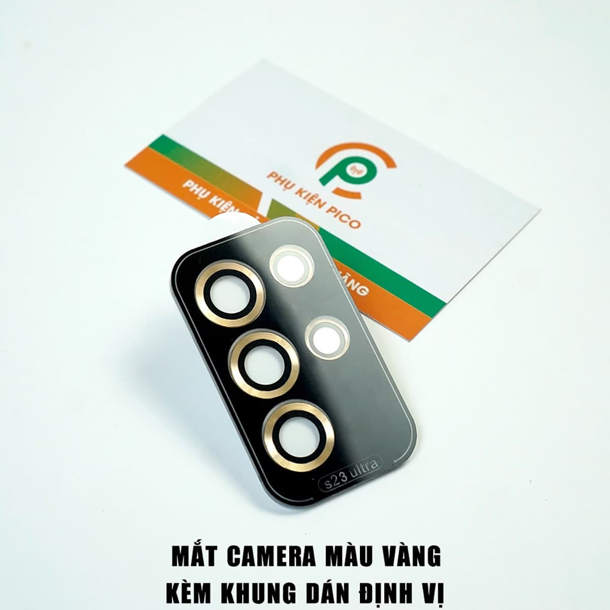 Dán mắt camera Samsung S23 Ultra - Dán camera Samsung Galaxy S23 Ultra có kính cường lực - 4