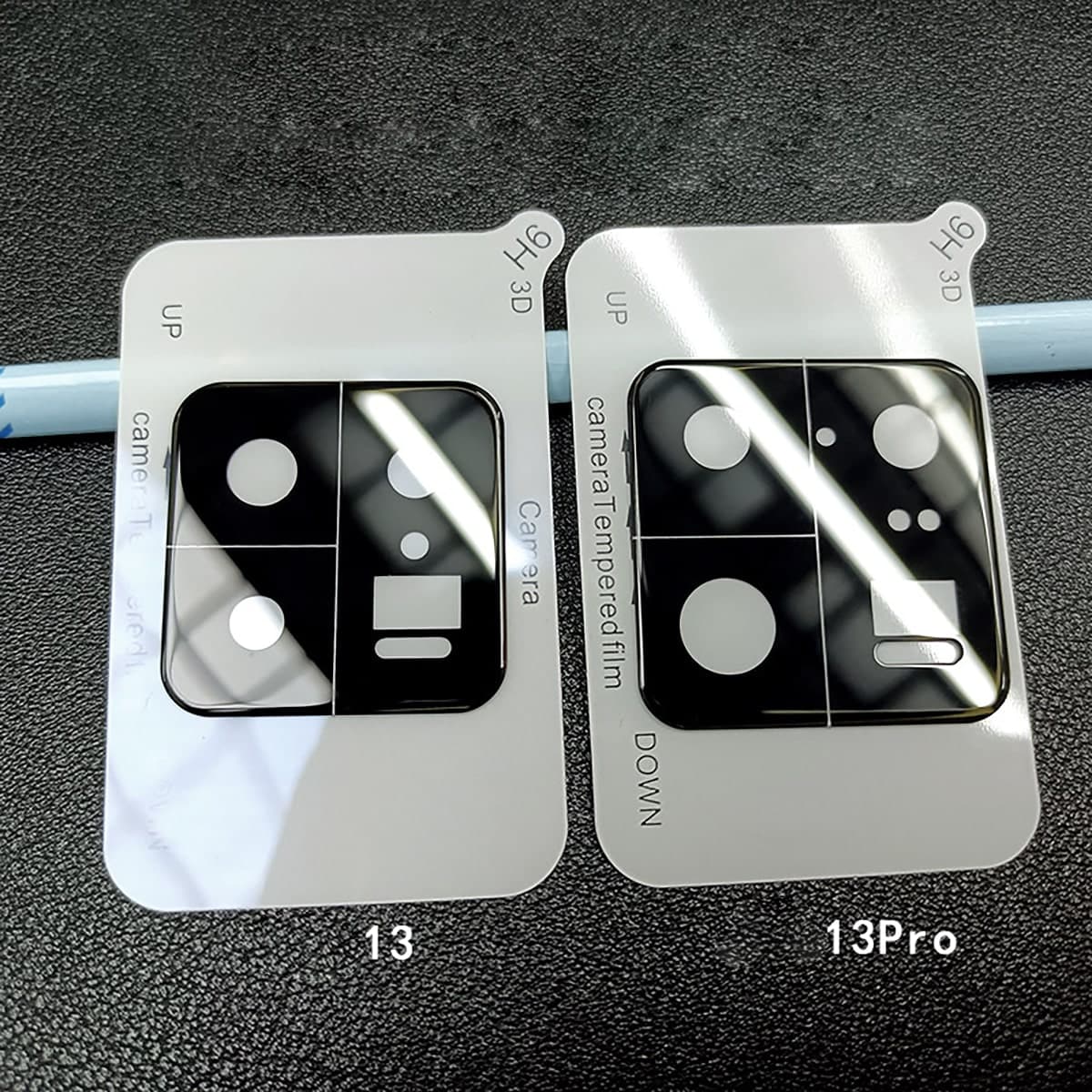 Dán camera Xiaomi 13 thấu kính nổi 3D Cường lực camera độ cứng 9H trong suốt - 2