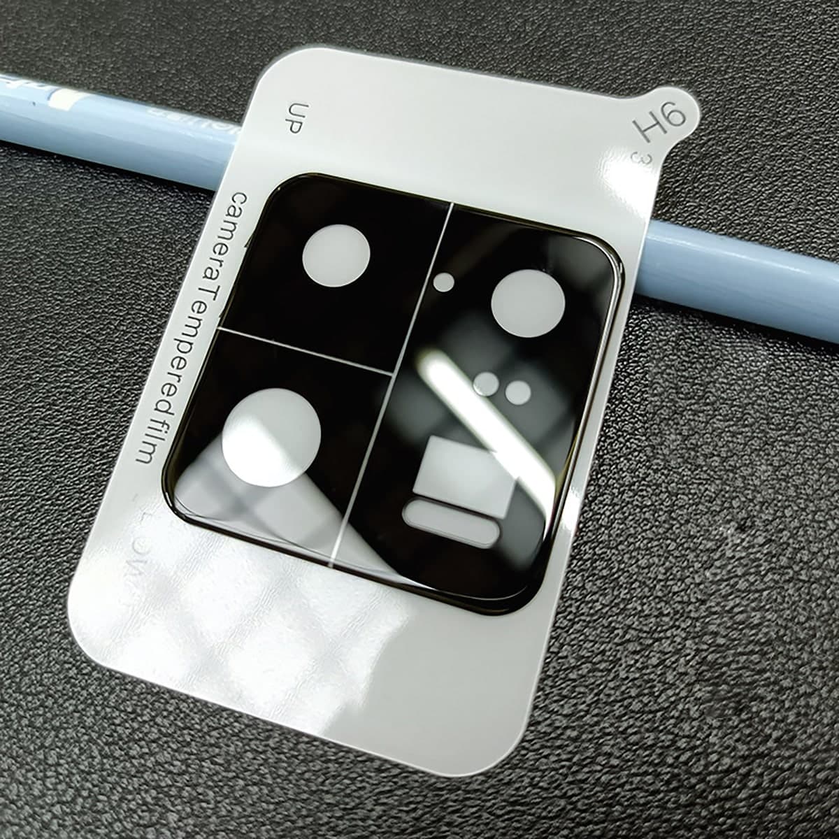 Dán camera Xiaomi 13 Pro thấu kính nổi 3D Cường lực camera độ cứng 9H trong suốt - 2