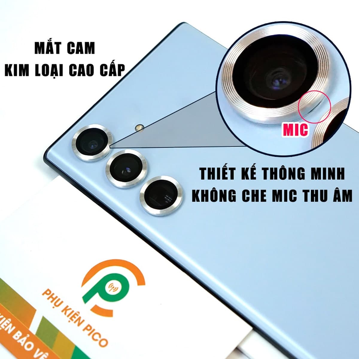 Dán mắt camera Samsung S23 Plus - Dán camera Samsung Galaxy S23 Plus có kính cường lực - 2