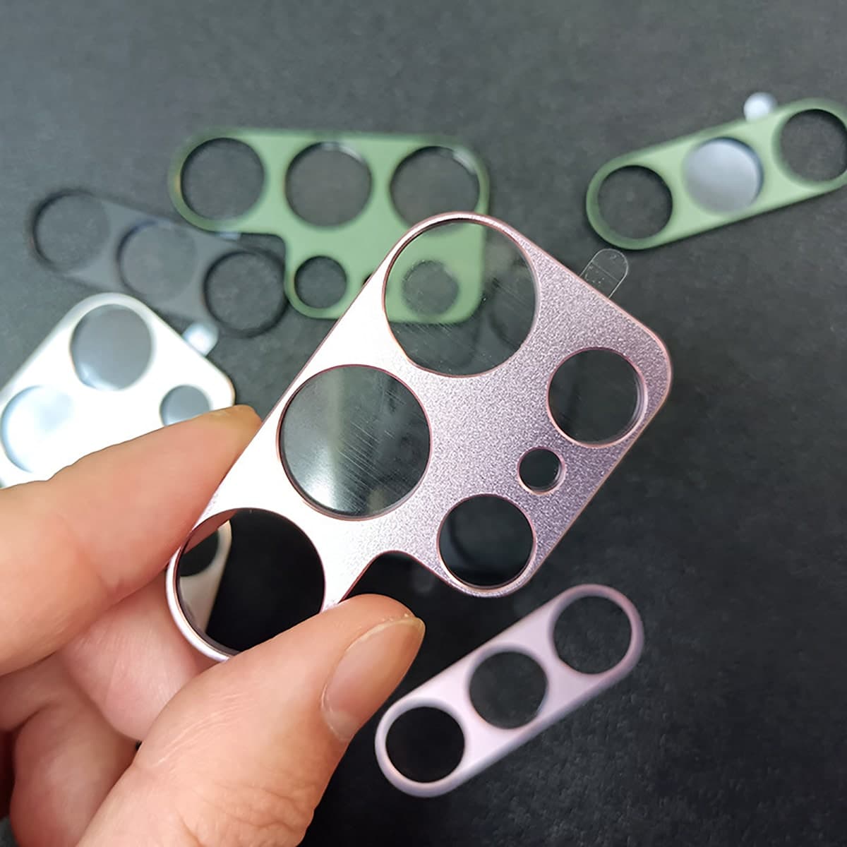 Dán camera Samsung Galaxy S23 khung kim loại bảo vệ an toàn camera sau - 4