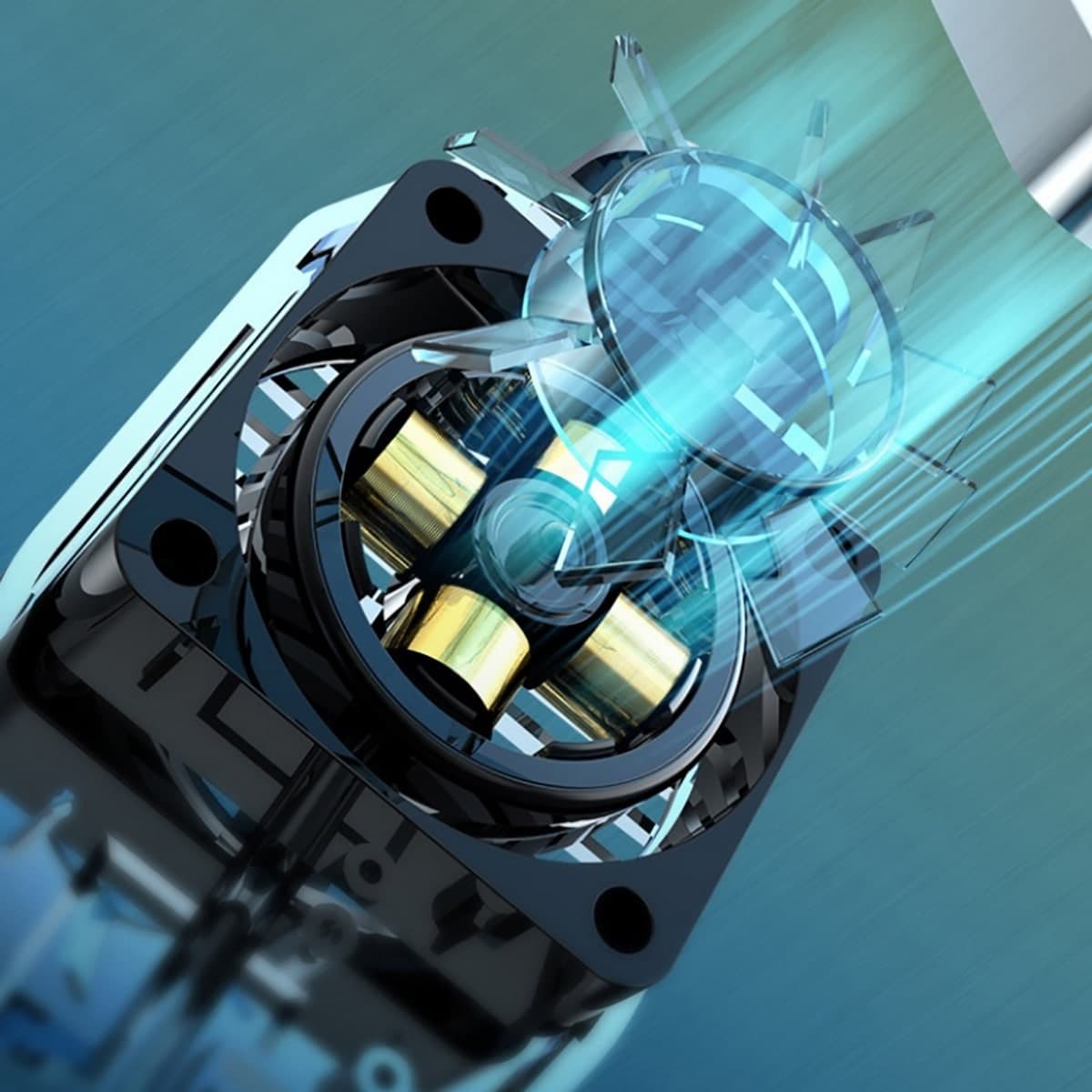 Quạt tản nhiệt điện thoại H15 quạt 9 cánh tốc độ quạt 5000 vòng/phút - 9