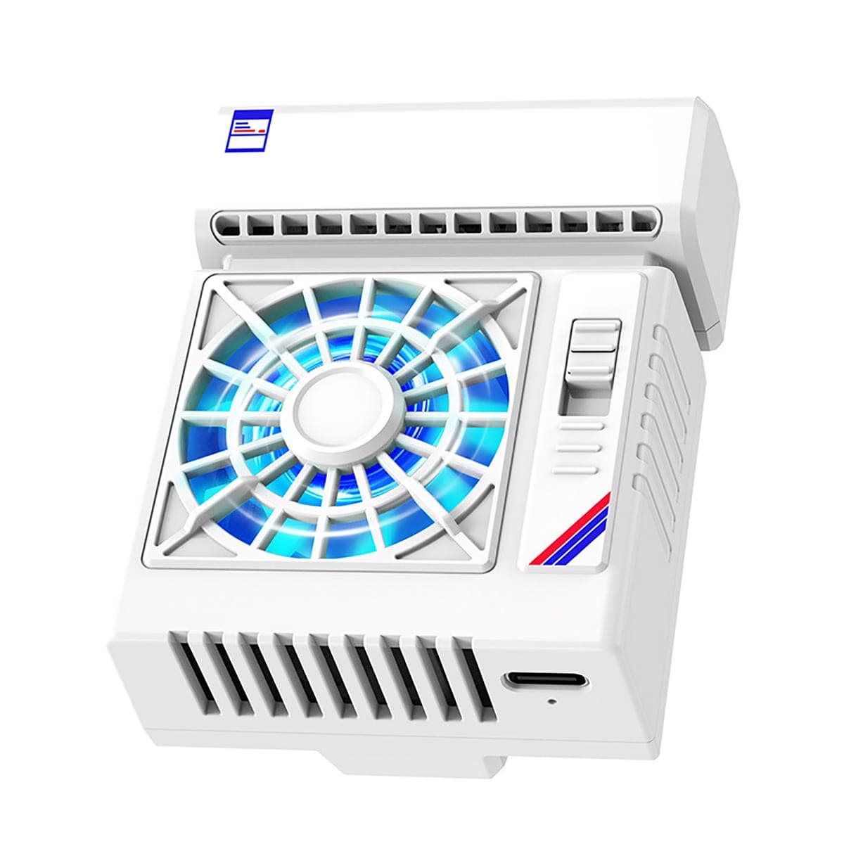 Quạt tản nhiệt điện thoại S5 tốc độ quạt 7500 vòng/ phút 2 chế độ làm lạnh bề mặt tản nhiệt lớn - 5