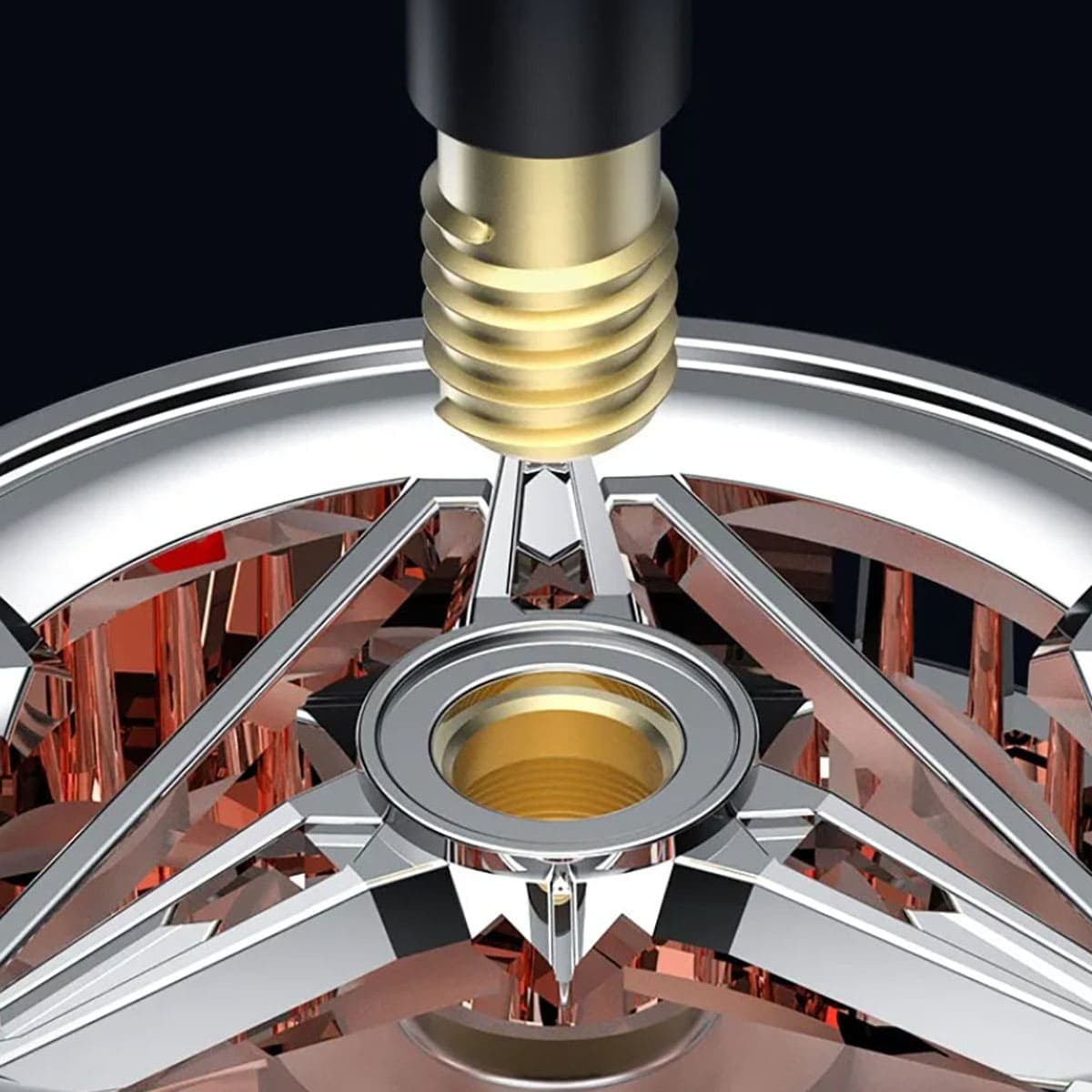 Quạt tản nhiệt điện thoại sò lạnh từ tính X18 có ngàm gắn Livestream Led RGB - 5