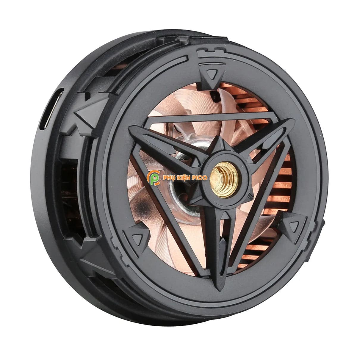 Quạt tản nhiệt điện thoại sò lạnh từ tính X18 có ngàm gắn Livestream Led RGB - 2