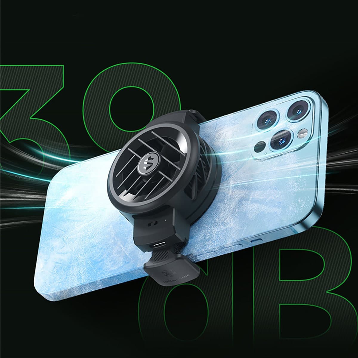 Quạt tản nhiệt điện thoại Black Shark Funcooler 3 làm lạnh siêu nhanh - 3