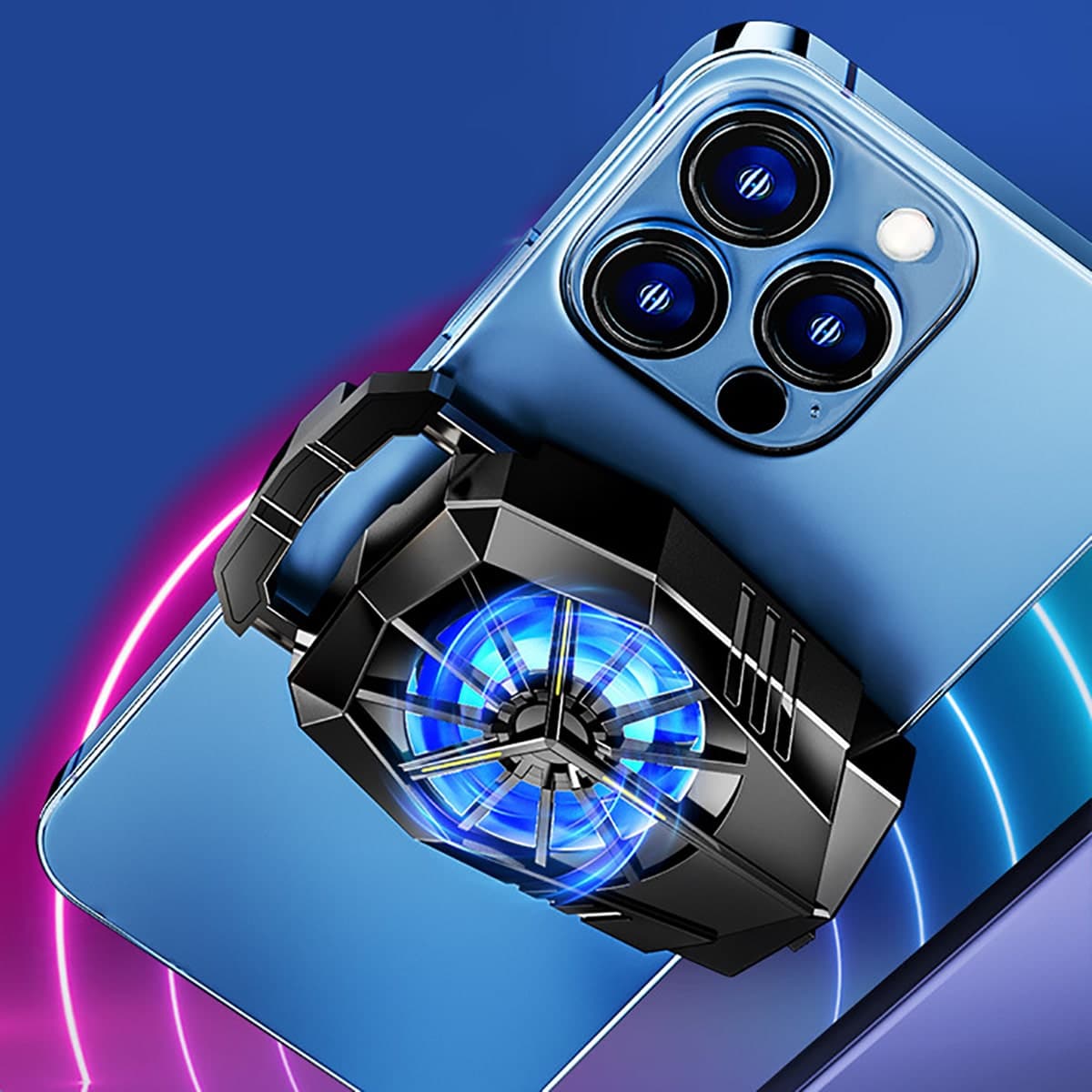 Quạt tản nhiệt điện thoại X17 pin 300mAh tốc độ quạt 6000 vòng/ phút - 5