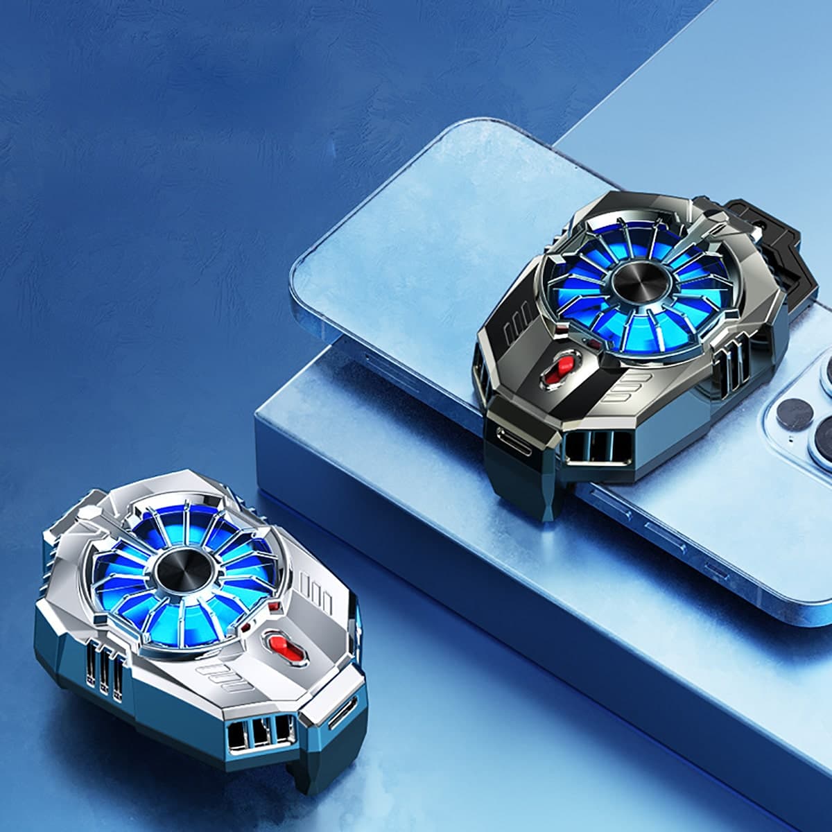 Quạt tản nhiệt điện thoại X20 sò lạnh gaming 2 chế độ điều chính tốc độ - 6