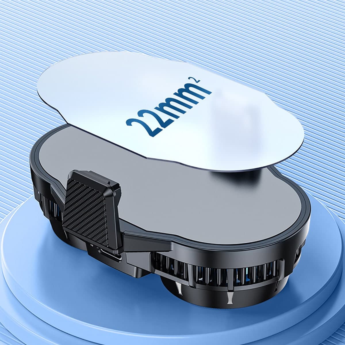 Quạt tản nhiệt điện thoại X53 sò lạnh đôi hỗ trợ livestream - Tản nhiệt điện thoại X53 - 4