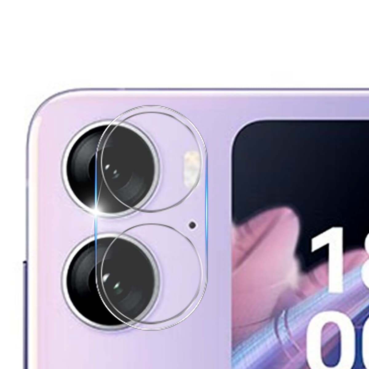 Cường lực camera Oppo Find N2 Flip 3D độ cứng 9H trong suốt - 4