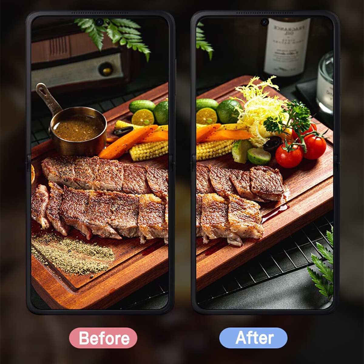 Cường lực camera Oppo Find N2 Flip 3D độ cứng 9H trong suốt - 6