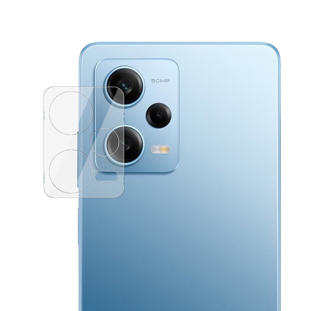 Dán camera Xiaomi Redmi Note 12 Pro thấu kính nổi 3D cường lực camera trong suốt - 3