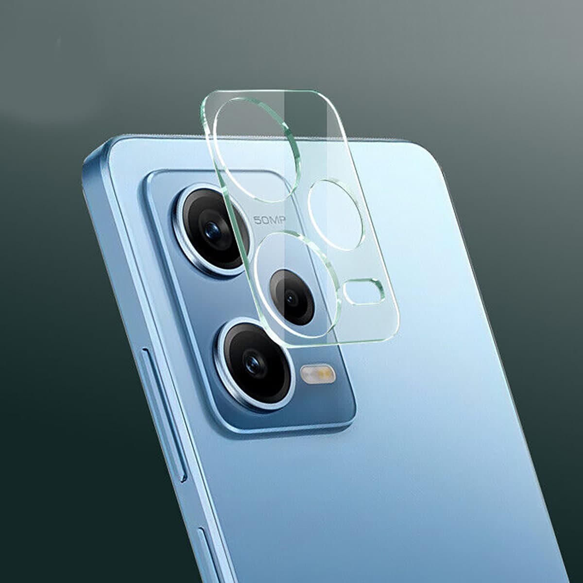 Dán camera Xiaomi Redmi Note 12 Pro thấu kính nổi 3D cường lực camera trong suốt - 7