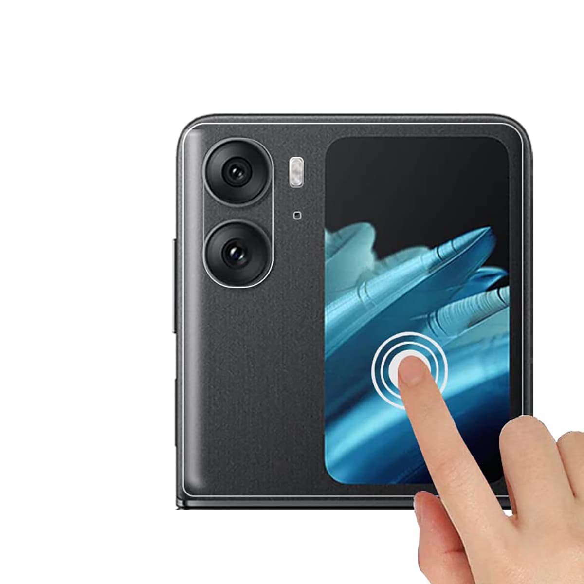 Dán lưng Oppo Find N2 Flip PPF cao cấp dẻo trong suốt - 6