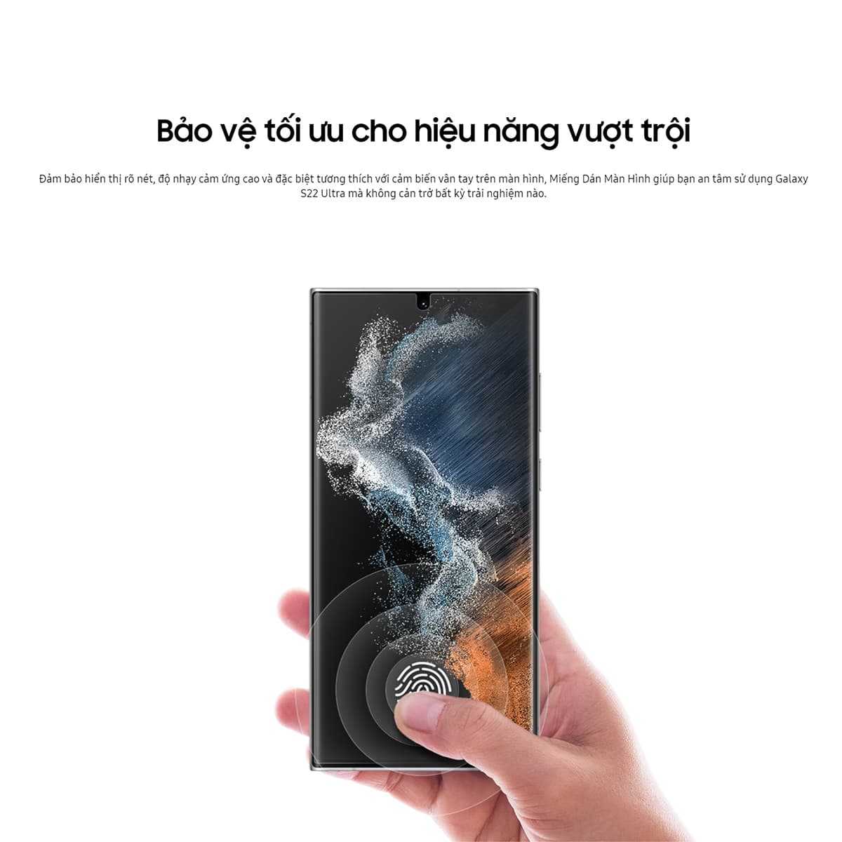 Dán màn hình Samsung Galaxy S23 chính hãng Samsung bảo vệ full màn hình - 4