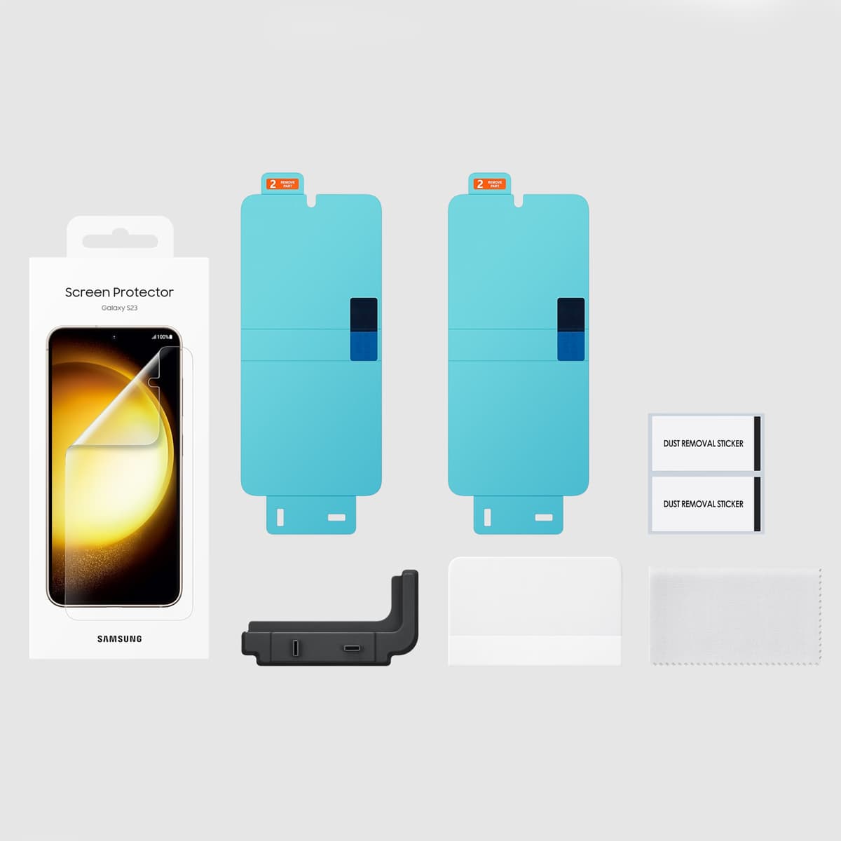 Dán màn hình Samsung Galaxy S23 chính hãng Samsung bảo vệ full màn hình - 3